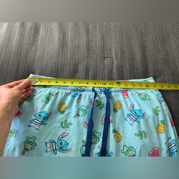 Disney Lilo & Stitch Fruit Pajama Set Blue Medium Large - Picture 10 of 15